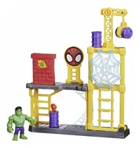 Comprar Spidey Y Sus Amigos Muñeco Hulk Parque De Juegos Marvel