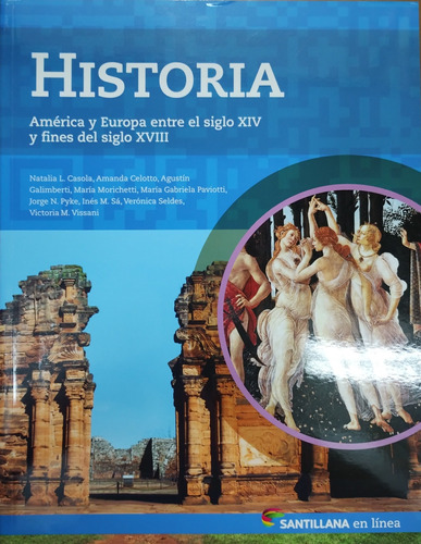 Historia En Linea - America Y Europa... - Santillana