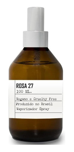 Perfume Rosa 27 - 100ml Vegano E Cruelty Free