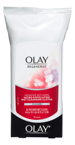 Paños Limpiadores Olay Regenerist Microexfoliantes, 30 Unida