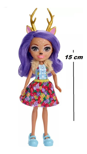 Muñeca Enchantimals Danessa Deer & Sprint Mascota Mattel