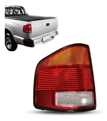 Lanterna Traseira S10 1995 96 97 98 1999 2000 Tricolor Esquerdo/motorista Tricolor