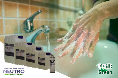 Jabón Líquido Antibacterial Neutro Para Manos Aderix 10 L