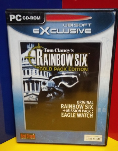 Pc Game Rainbow Six Gold Pack Edition 2001 (9/10)