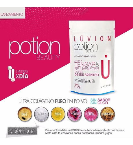 Potion Colageno Puro Polvo X 200 Gr
