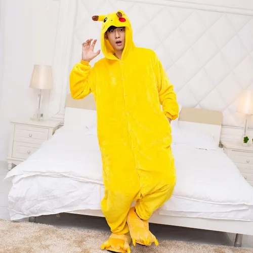 Pijamas enteros de pikachu sale
