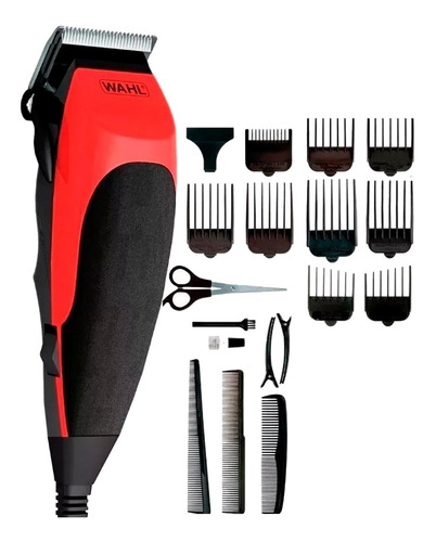 Imagen 3 de 3 de Wahl Home Cut 20 negra y roja 220V