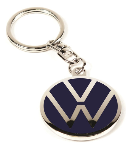 Llavero Nuevo Logo  Vw  Volkswagen Azul