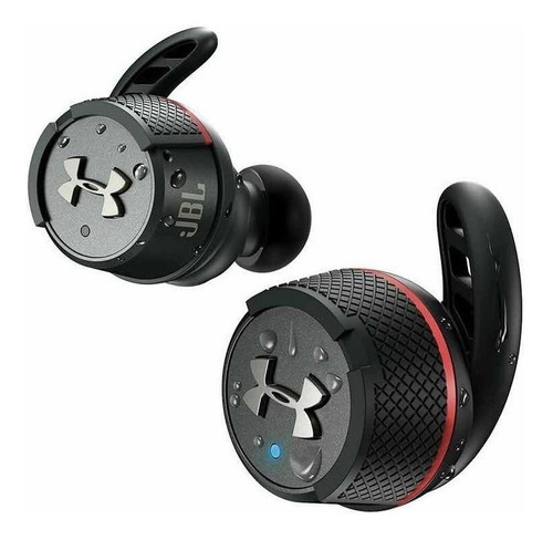 Auriculares deportivos inalámbricos Jbl Under Armour Athletes C, color negro