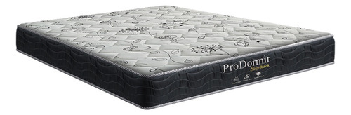 Colchão De Molas - Probel Prodormir Sleep Black De 138cm  Casal Na Cor Preto