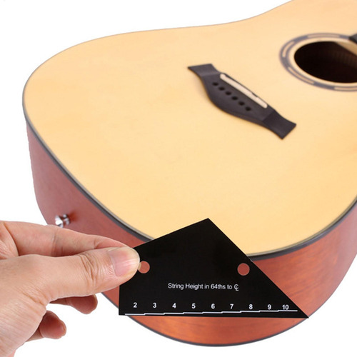 Regla De Acción De Cuerdas Para Guitarra Traste De Guitarra