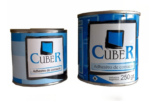 Imagen 1 de 1 de Cemento Contacto Cuber X 125 Ml. Pegamento Cuero Zapatos