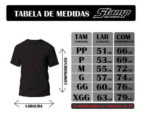 Camiseta The Doors Jim Morrison Stamp Rockwear Ts1564 Fire