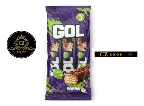 Galleta Gol Chocolate X3u 93 Gr