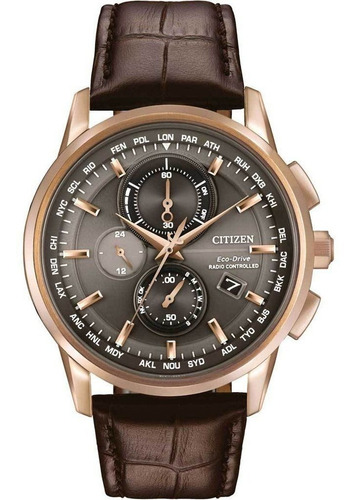 Relógio Citizen At8113-04h Eco Drive H Mundial Cronografo