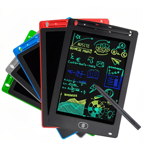 Tablet Infantil Lousa Mágica Tela Lcd De Escrever E Desenhar