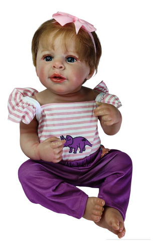 Bebe Reborn Original Cuerpo Completo Rubi