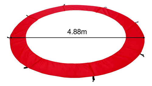 Cubierta De La Almohadilla Del Trampolín Piezas Del 4,88 M