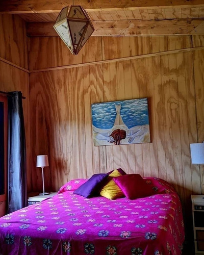 Imagen 10 de 14 de Cabaña En Alquiler Villa Serrana, Estufa A Leña, Piscina, Maravillosas Vistas.