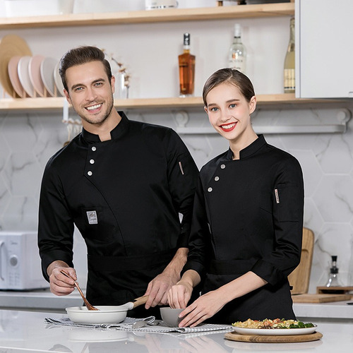 Chef Filipino Uniforme Transpirable Y Resistente+mandil
