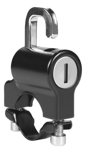 Casco De Moto Anti-theft Lock 2 Negro Con Cerradura