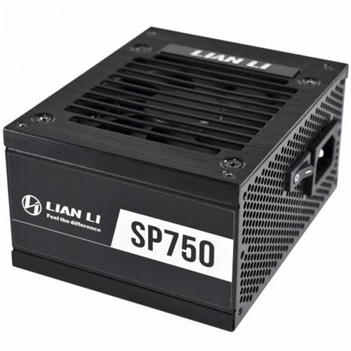 Fuente Sfx Lian Li Sp750, totalmente modular, más de 80 unidades, color negro, 750 W, 110 V/220 V