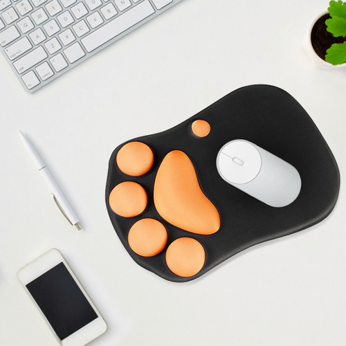 Mouse Pad Ergonomico Gel Silicon Reposamuñecas Alfombrilla
