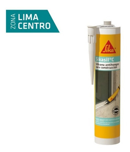 Silicona Neutra Con Fungicidas Sikasil® C 280ml