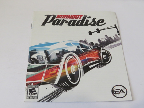 Manual Ps3 / Burnout Paradise