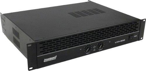 Lexsen Potencia Amplificador Pro Lxa 600 Watts Musicapilar