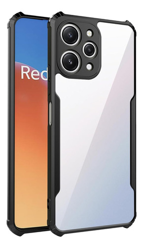 Funda Para Xiaomi Redmi 12 Case Transparente Uso Rudo