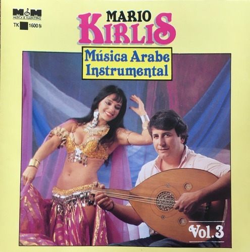 Mario Kirlis Música Arabe Instrumental Vol. 3 Cd Nuevo&-.