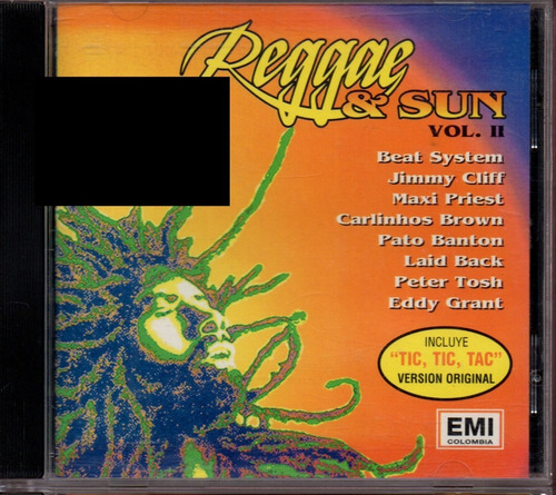 Cd Reggae &sun  Exitos Beat System -jimmy Cliff-pato Banton