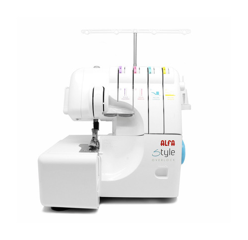 Imagen 1 de 2 de Máquina de coser overlock Alfa Style 8708 portable