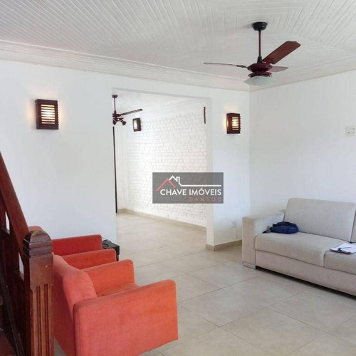 Imagem 3 de 17 de Sobrado Com 3 Dormitórios À Venda, 150 M² Por R$ 550.000,00 - Encruzilhada - Santos/sp - So0145