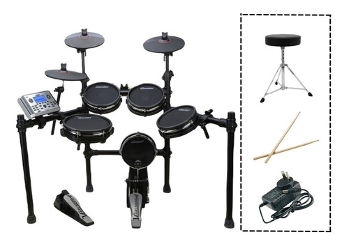 Bateria Electronica Carlsbro 8 Piezas Mesh Csd400 Midi