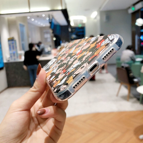 Capa Capinha Para iPhone XS Max Mickey Transparente
