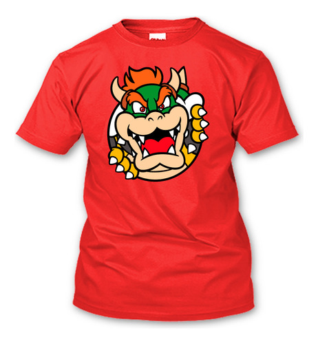 Playera Bowser Mario Bros Nintendo Todas Las Tallas