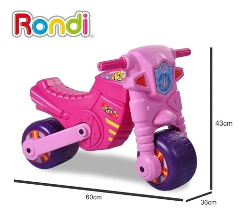 Pata Pata Andador Moto R1 Team Rondi Full
