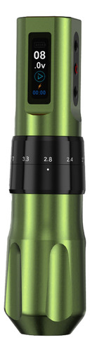 Kit Para Tatuar Con Maquina Pen Inalambrica Big Wasp V78