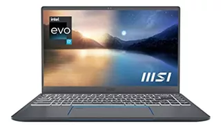 Laptop Profesional Msi Prestige 14 Evo: Pantalla De Bisel Ul