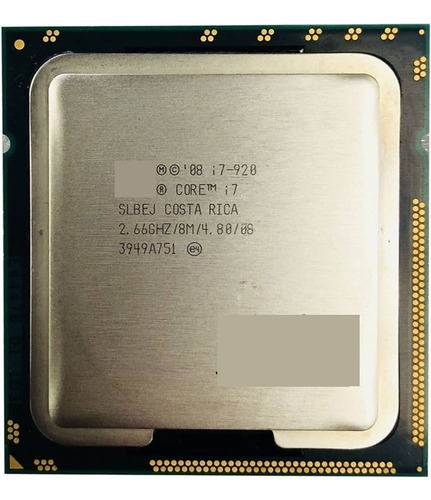 Procesador Intel Core I7 920 4 Núcleos/8 Hilos/2,93/lga1366