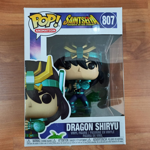 Imagen 3 de 4 de ..:: Funko Pop Saint Seiya ::.. Dragon Shiryu 807