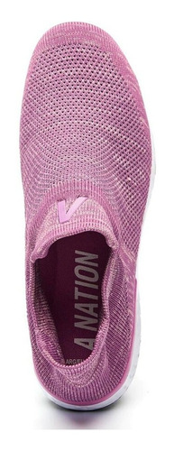 Imagen 6 de 7 de Zapatillas Mujer Urbana A Nation Livianas Gravity Elastizada