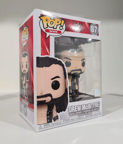 Figura De Acción Drew Mcintyre 87 Funko Pop! Wwe