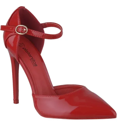 Zapatillas con taco interno platanitos hot sale