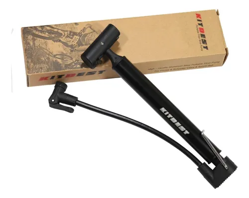 Bomba De Bicicleta Portatil, Compatible Con Valvula Presta Y