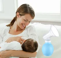 Comprar Saca Leche Extractor Manual De Leche Bebé Silicona Portátil