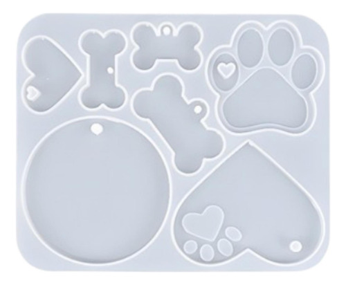 Placa De Identificación Para Perro, Modelo De Silicona,