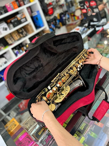 Imagen 3 de 3 de Estuche Para Saxofon Alto Importado